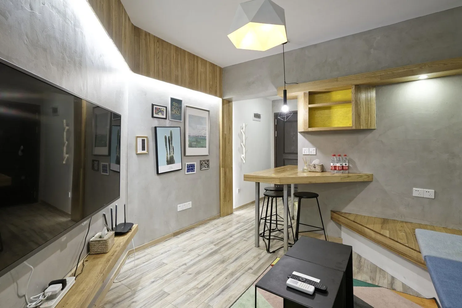 苏州两居室小公寓（每晚4,563卢布起）