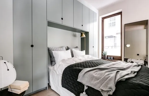 照片：现代风格卧室，小户型公寓指南，Encyclopedia_small_apartment – 我们网站上的照片