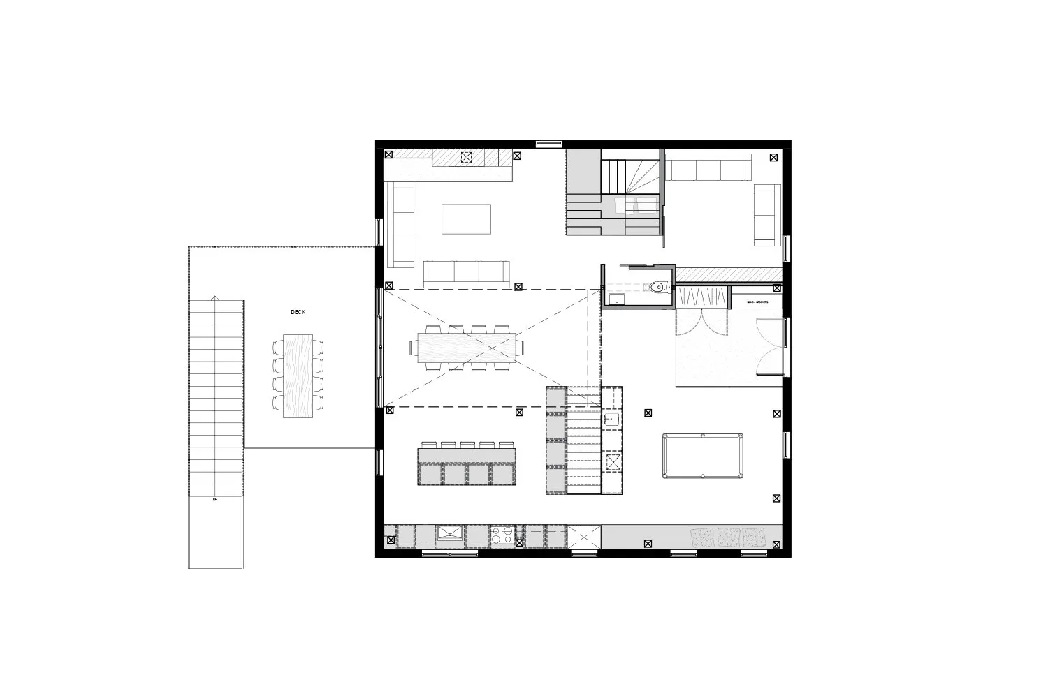 Photo: Floor plans in style , Loft, Modern, Canada, White, Beige, Grey, Eco, House and Cottage – photo on our website