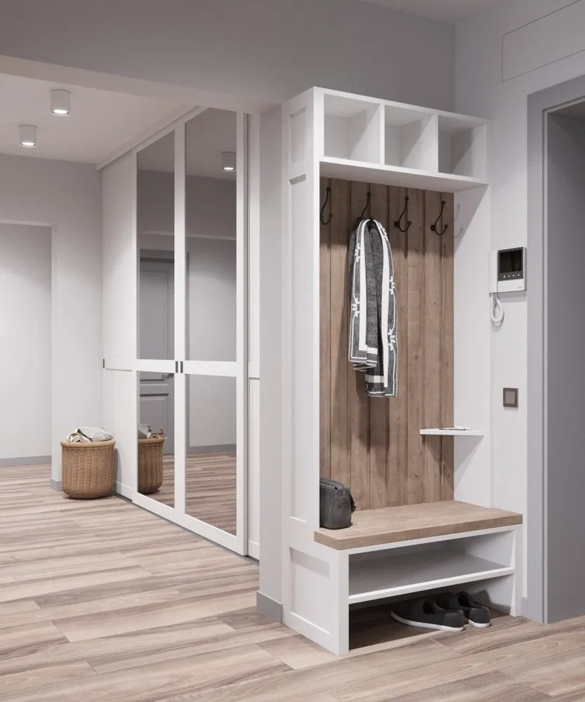 照片：极简玄关，技巧，安娜斯塔西娅·阿夫卡莫娃 – 我们网站上的照片