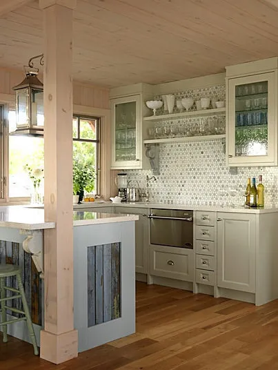 Photo: Living Room and Dining Room in Scandinavian Style, Interior Decoration – Photo on Our Site