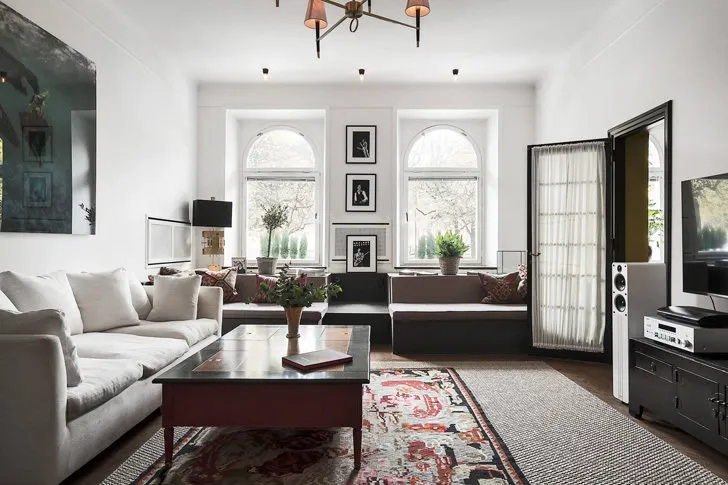 照片:北欧客厅,室内装饰,公寓,瑞典 – 我们网站上的照片