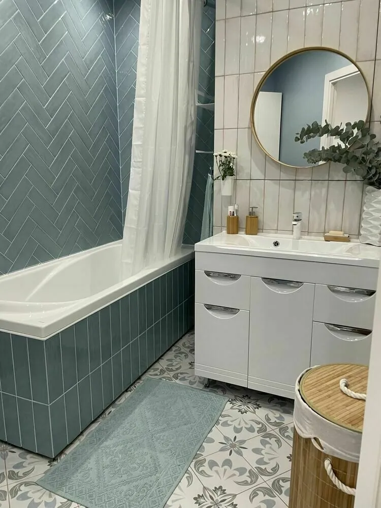 Foto: en estilo , Renovación práctica, renovación por uno mismo, 40-60 metros, renovación con sus propias manos – fotos en nuestro sitio web