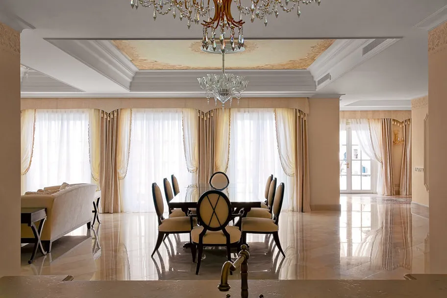 摄影：古典风格厨房和餐厅，客厅，技巧 – 我们网站上的照片