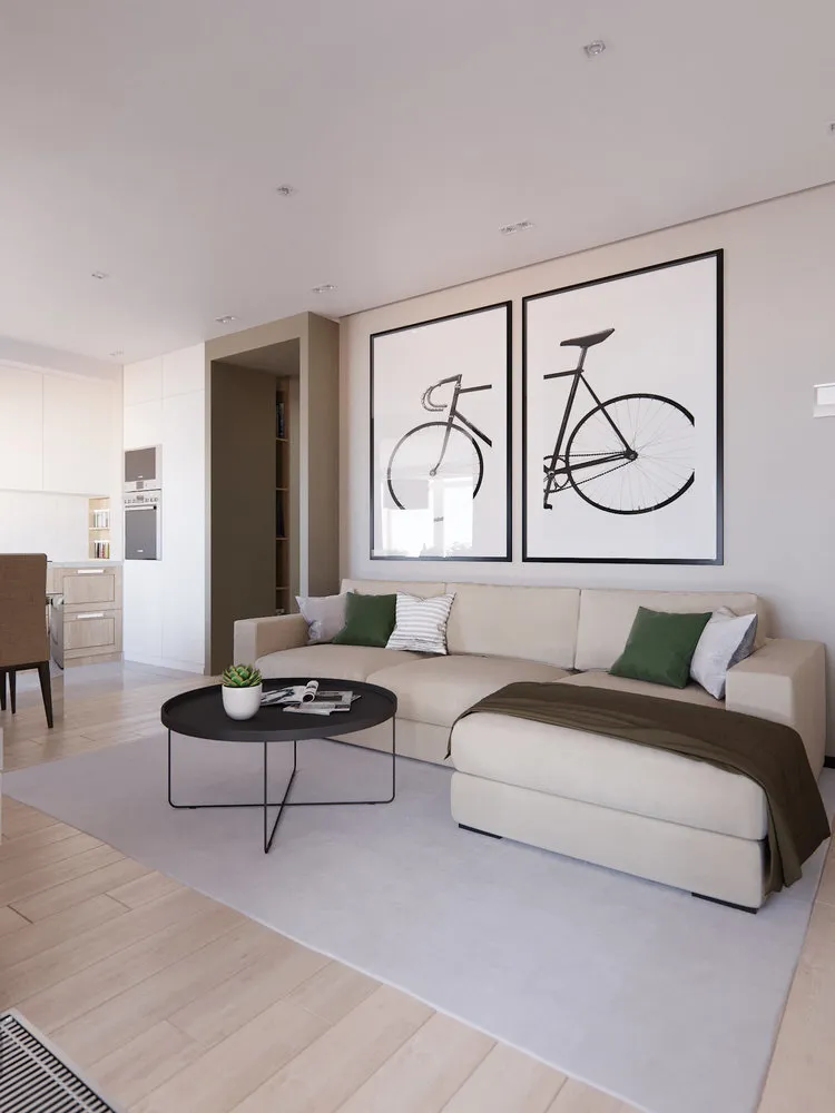 Фотография: Гостиная в стиле Современный, Декор интерьера, Белый, Бежевый, советы профессионала, мнение дизайнеров, Наталья Митракова, Leroy Merlin, Ксения Коновалова, Ab-architects, Татьяна Красикова, Надия Кисельникова, как создать интерьер для релакса, натуральная палитра – фото на нашем сайте