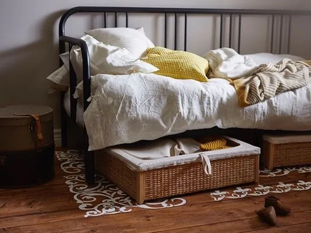 照片:北欧风格卧室,技巧,宜家 – 我们网站上的照片