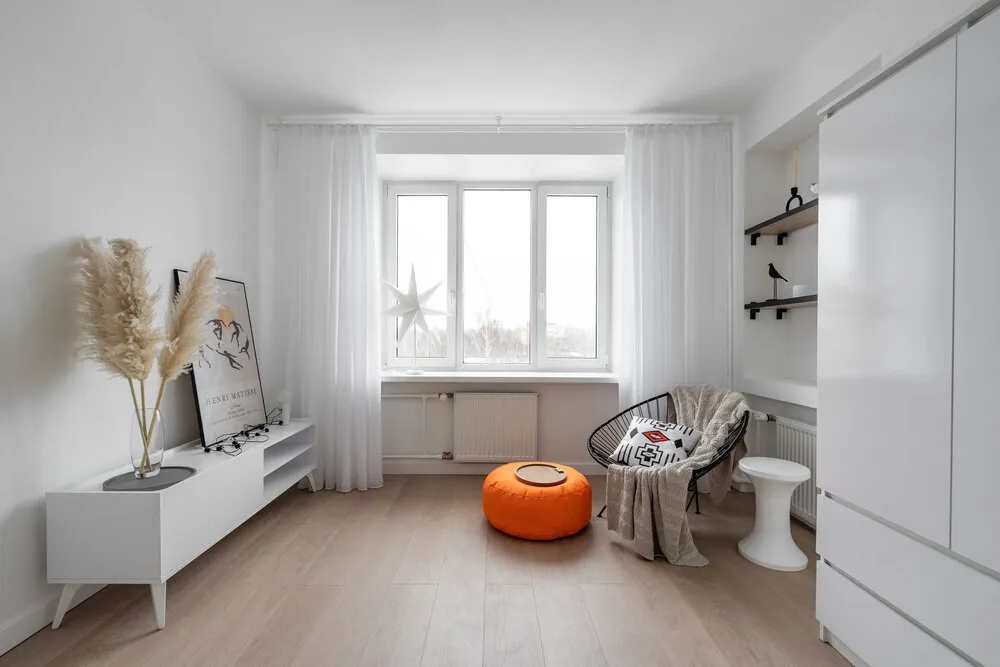 Foto: en estilo moderno, apartamento, consejos, casa de ladrillo, 1 habitación, menos de 40 metros, Victoria Egorova – foto en nuestro sitio web