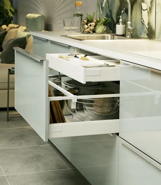 照片:现代风格厨房,技巧,宜家 – 我们网站上的照片