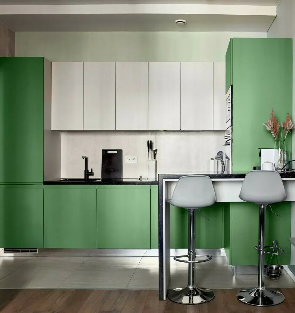 Foto: Cocina y comedor en estilo moderno, minimalismo, Proyecto de la semana – fotos en nuestro sitio web