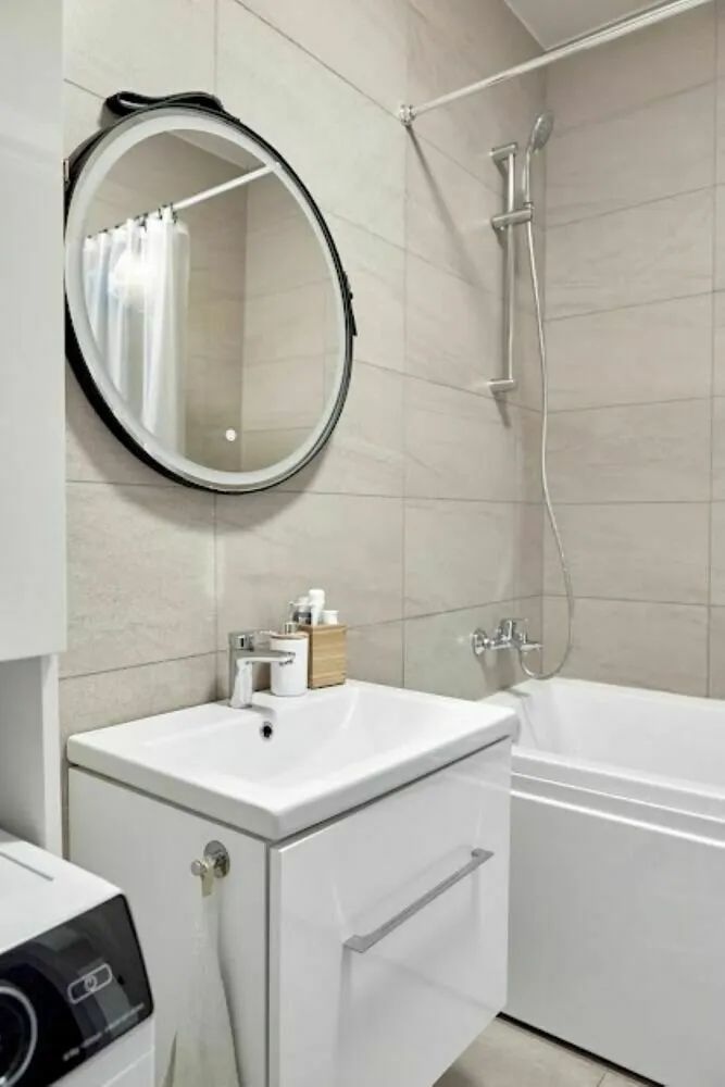 Foto: Baño en estilo moderno, minimalismo, Proyecto de la semana – fotos en nuestro sitio web