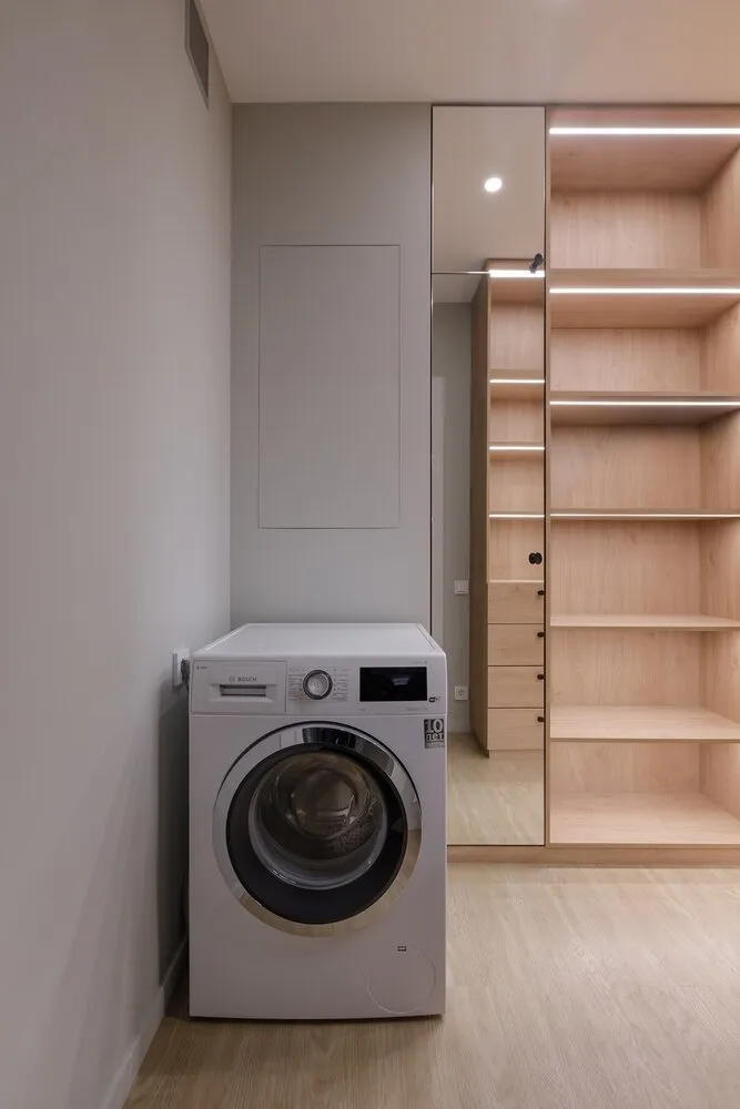 Foto: estilo moderno, apartamento, proyecto de la semana, San Petersburgo, Cubiq Studio, 3 habitaciones, 60-90 metros, monolítico-ladrillo – foto en nuestro sitio web