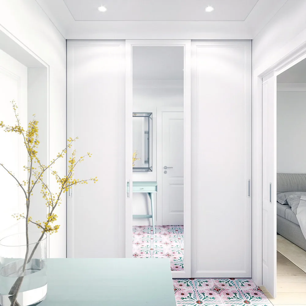 Photo: Entrance Hall in Modern Style, Tips, Dina Salakhova, Marina Sarkisyan, Wardrobe in a Small Apartment, Pros and Cons, Interior Encyclopedia, Ira Nosova, Anna Rims, Vlad Sedov – photo on our website