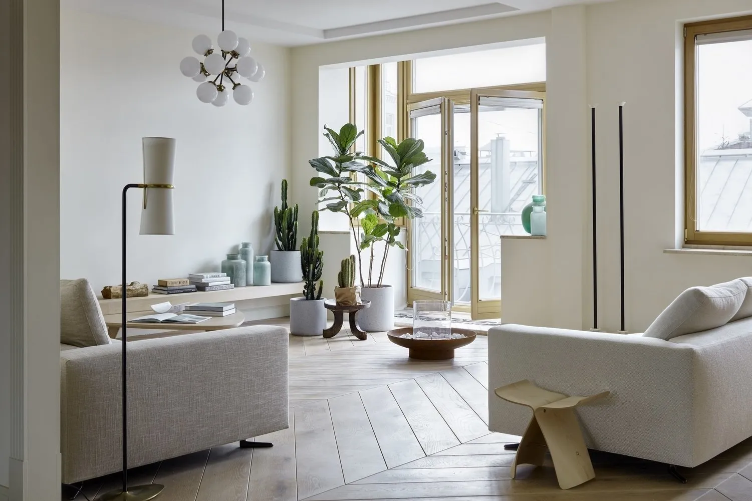 照片：loft风格客厅，技巧，叶卡捷琳娜·科奇诺娃、伊娜·维利赫科、奥尔加·雷亚斯卡、艾亚娜·阿罕默德、Enjoy Home工作室，'设计点' – 照片在我们网站上