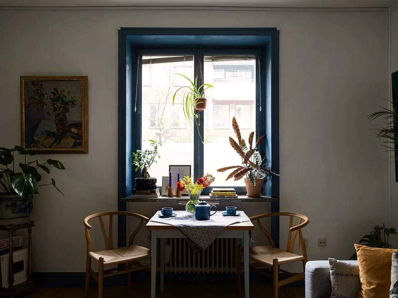 Photo: style, Scandinavian, Apartment, Tips, White, Blue, Grey, 1 room, up to 40 sqm – photo on our website