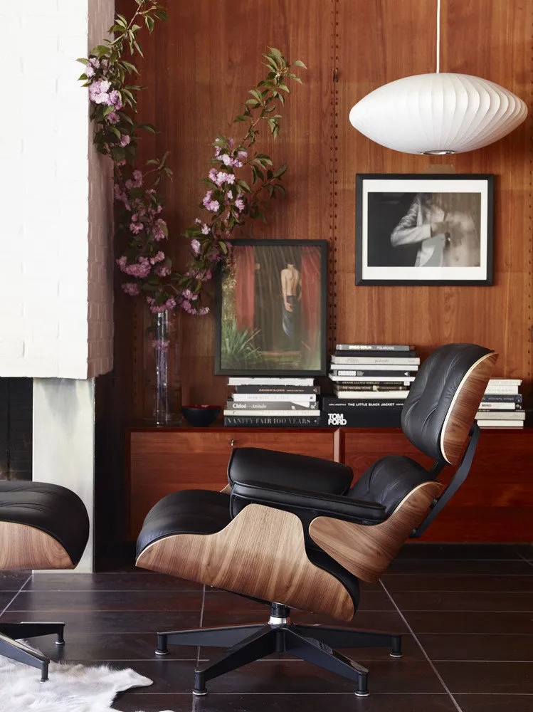 Eames休闲椅。查尔斯和雷·伊姆斯为Herman Miller设计