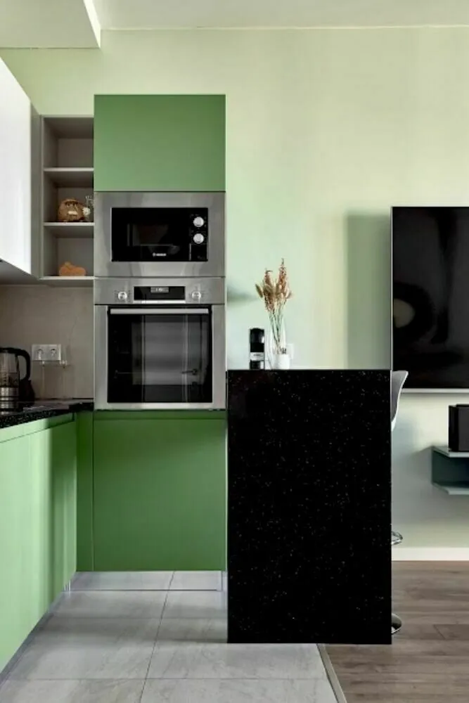 Foto: Cocina y comedor en estilo moderno, minimalismo, Proyecto de la semana – fotos en nuestro sitio web