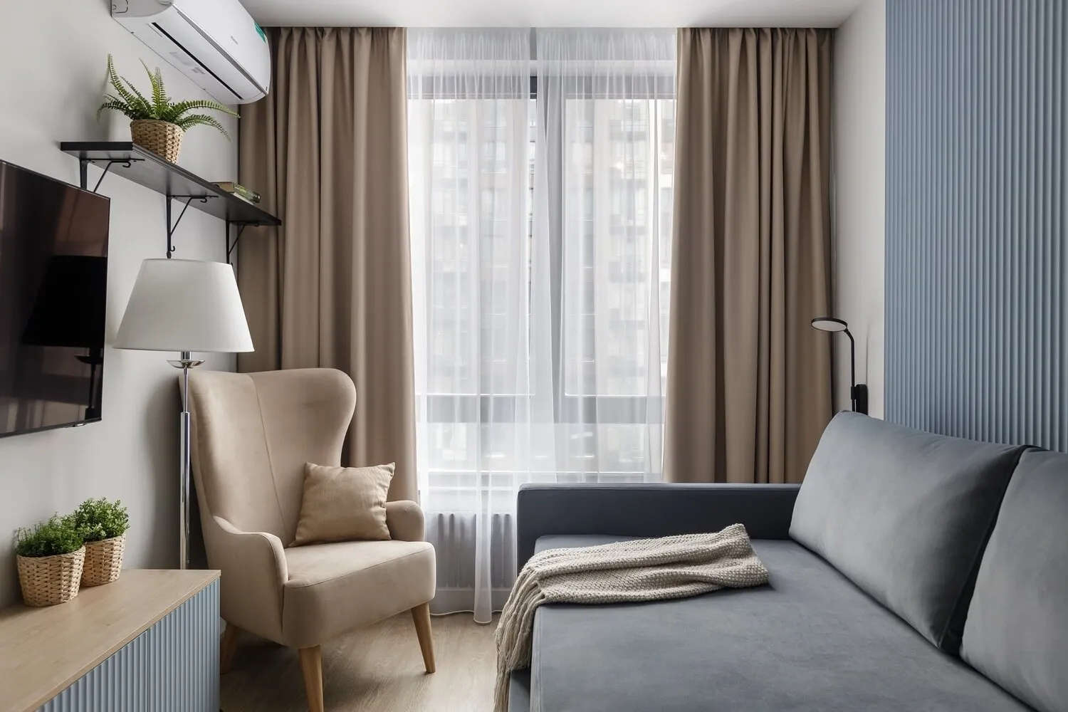 Foto: estilo moderno, apartamento, proyecto de la semana, San Petersburgo, Cubiq Studio, 3 habitaciones, 60-90 metros, monolítico-ladrillo – foto en nuestro sitio web