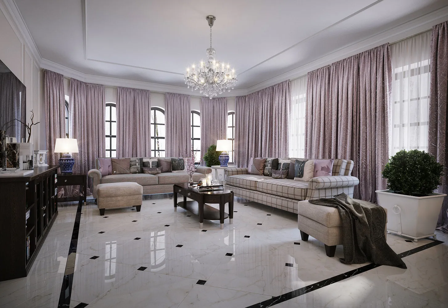 摄影：古典风格客厅，技巧 – 我们网站上的照片