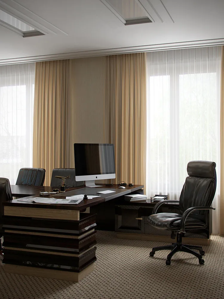 摄影：现代风格办公室，客厅，技巧 – 我们网站上的照片