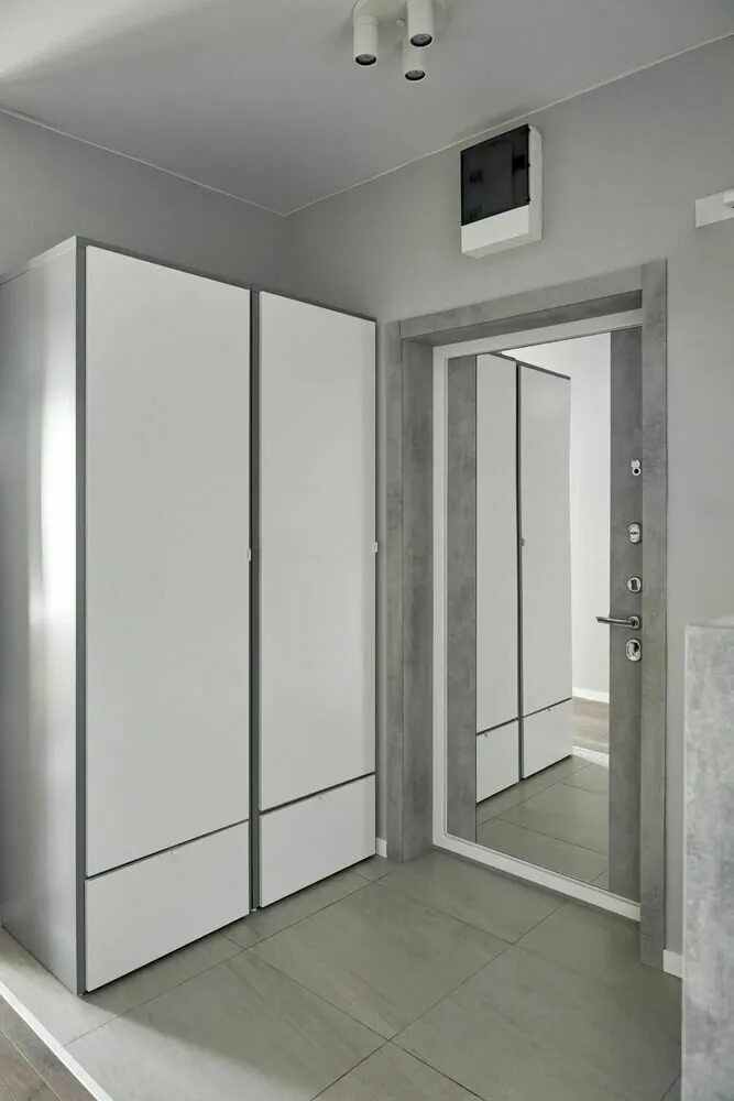 Foto: Entrada en estilo moderno, minimalismo, Proyecto de la semana – fotos en nuestro sitio web