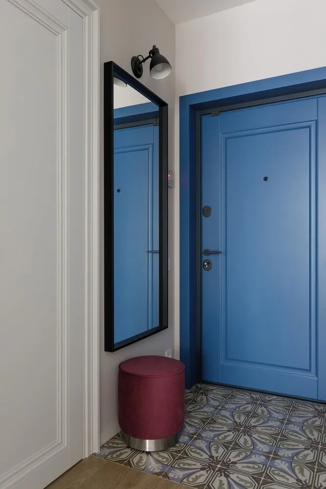 Foto: estilo moderno, apartamento, proyecto de la semana, San Petersburgo, Cubiq Studio, 3 habitaciones, 60-90 metros, monolítico-ladrillo – foto en nuestro sitio web