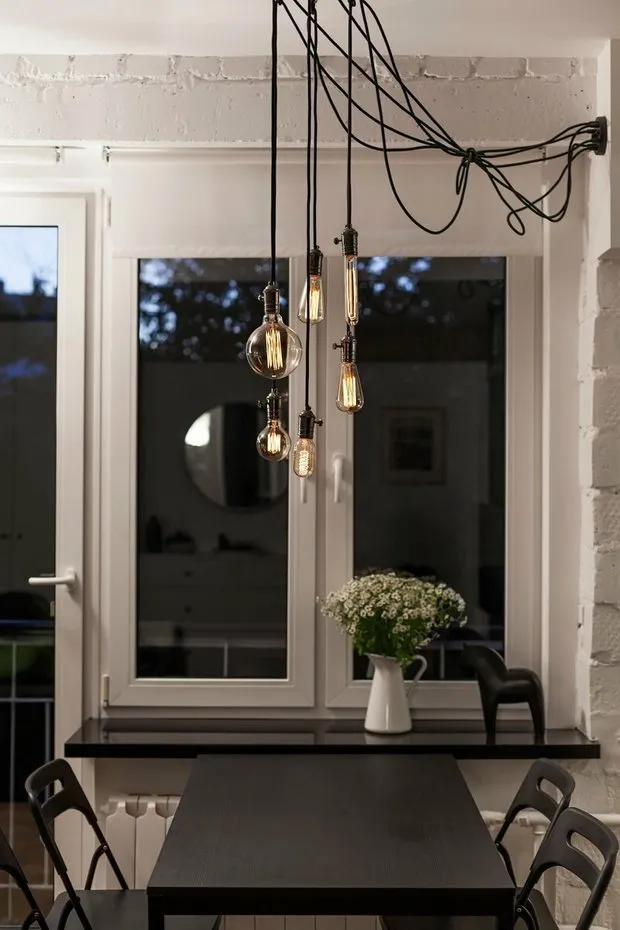 Foto: Loft en estilo Loft, Replanificación, Krushchevka – foto en nuestro sitio web