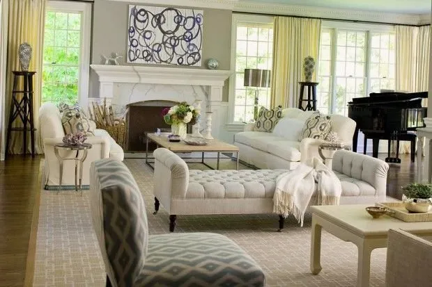 摄影：古典风格客厅，技巧 – 我们网站上的照片