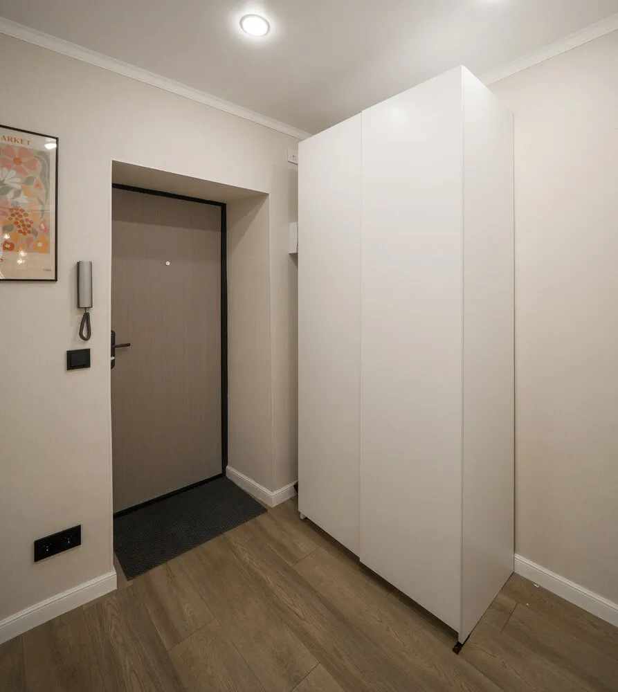 Photo: in style , Modern, Small Apartment, Apartment, Renovation, Saint Petersburg, Brick House, 1 Room, Under 40 Square Meters, Polina Selskaya – Photo on Our Website