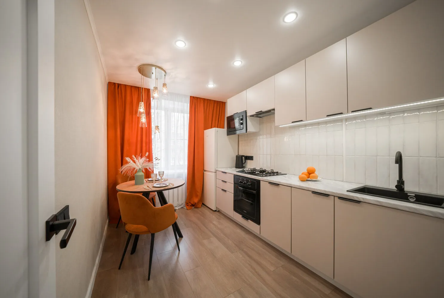 Photo: in style , Modern, Small Apartment, Apartment, Renovation, Saint Petersburg, Brick House, 1 Room, Under 40 Square Meters, Polina Selskaya – Photo on Our Website