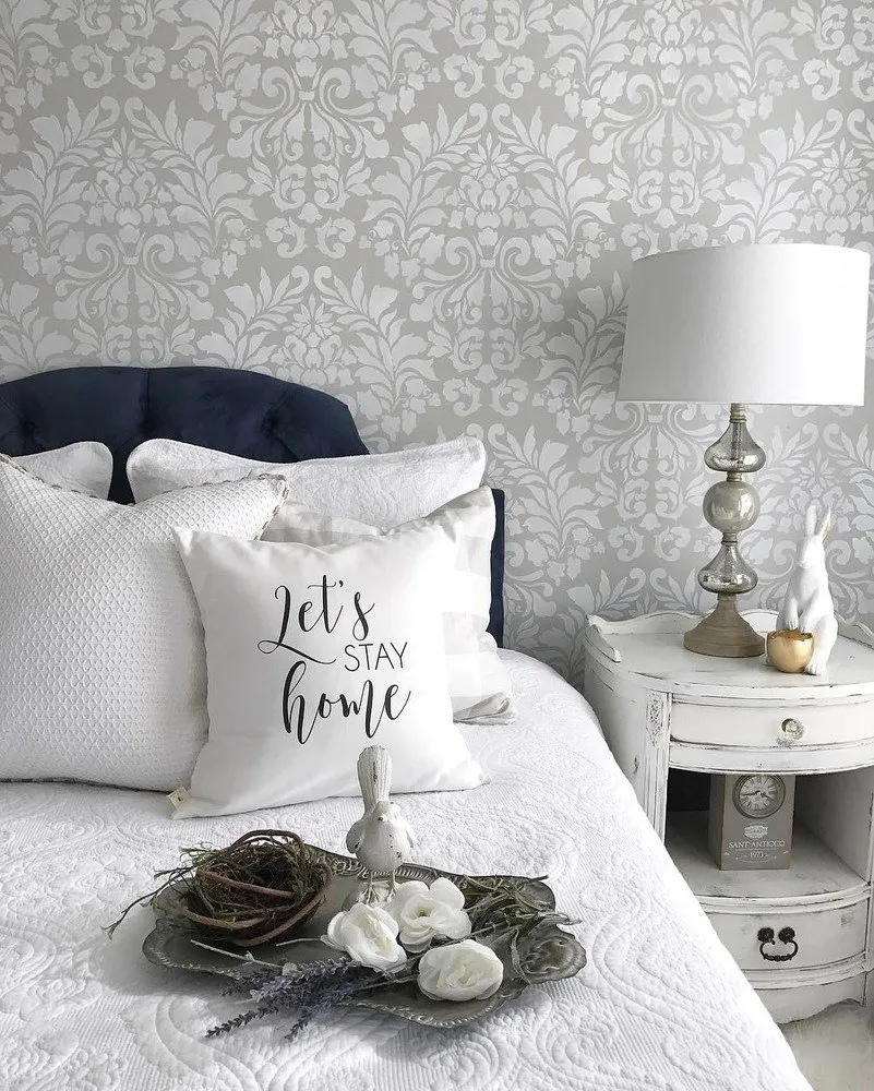 照片：普罗旺斯和乡村风格卧室，室内装饰 – 我们网站上的照片