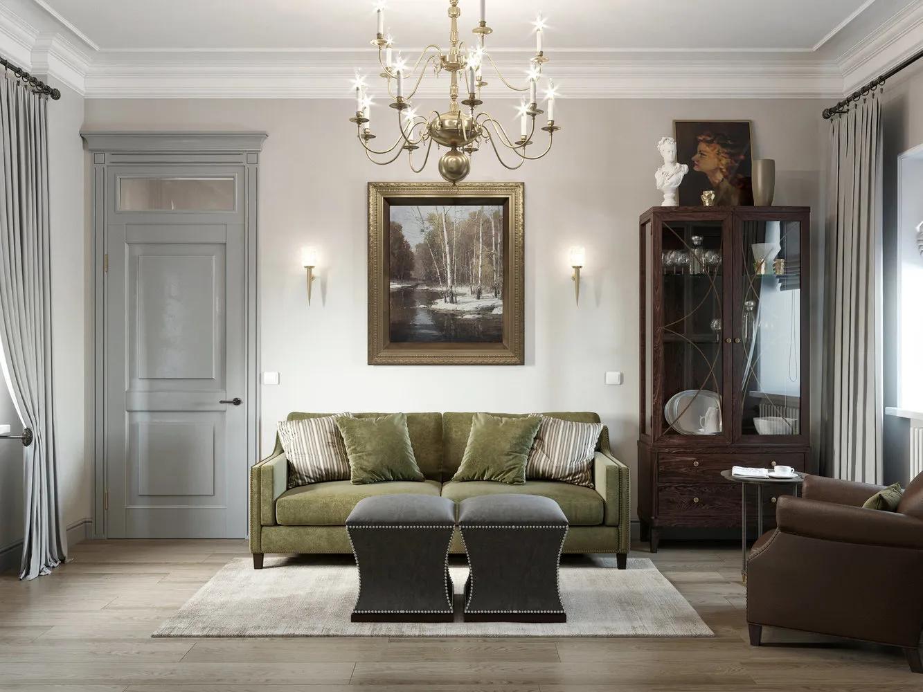 Фотография: Гостиная в стиле Классический, Советы, Мила Колпакова, Светлана Старцева, OM Design, Леруа Мерлен, Leroy Merlin, Тор-Ард, Ира Носова, Мария Безрукова – фото на нашем сайте