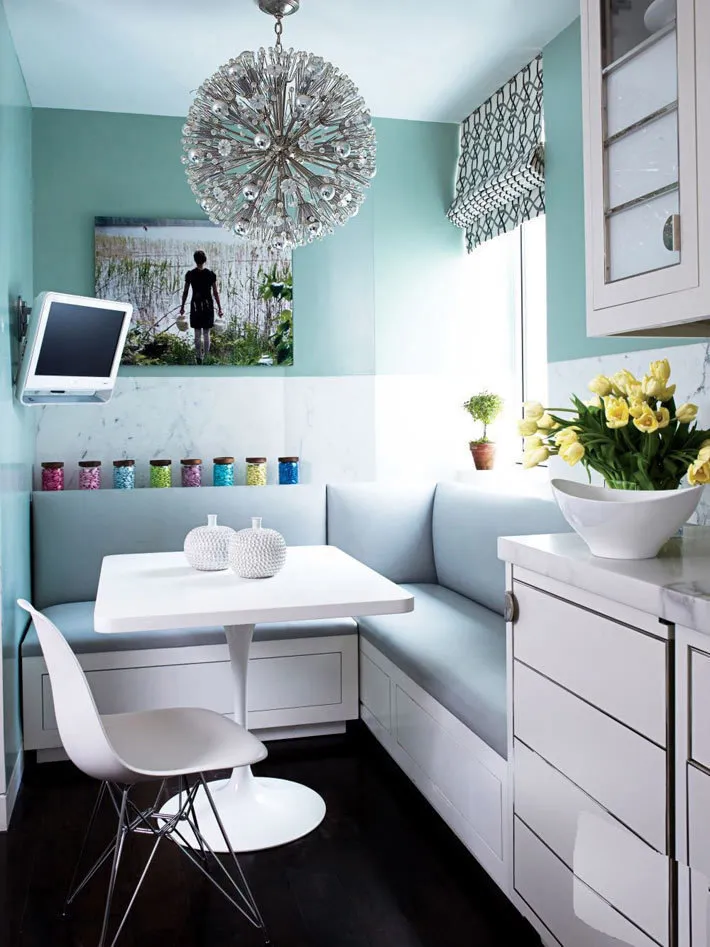 照片:现代风格厨房与餐厅,室内装饰 – 我们网站上的照片