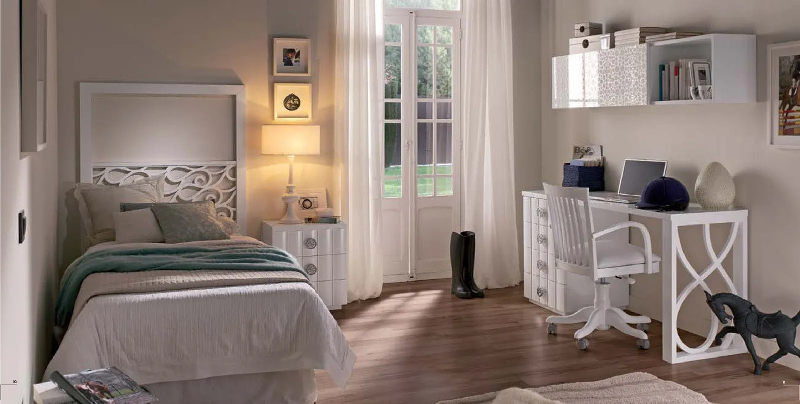 照片:现代风格卧室,技巧 – 我们网站上的照片