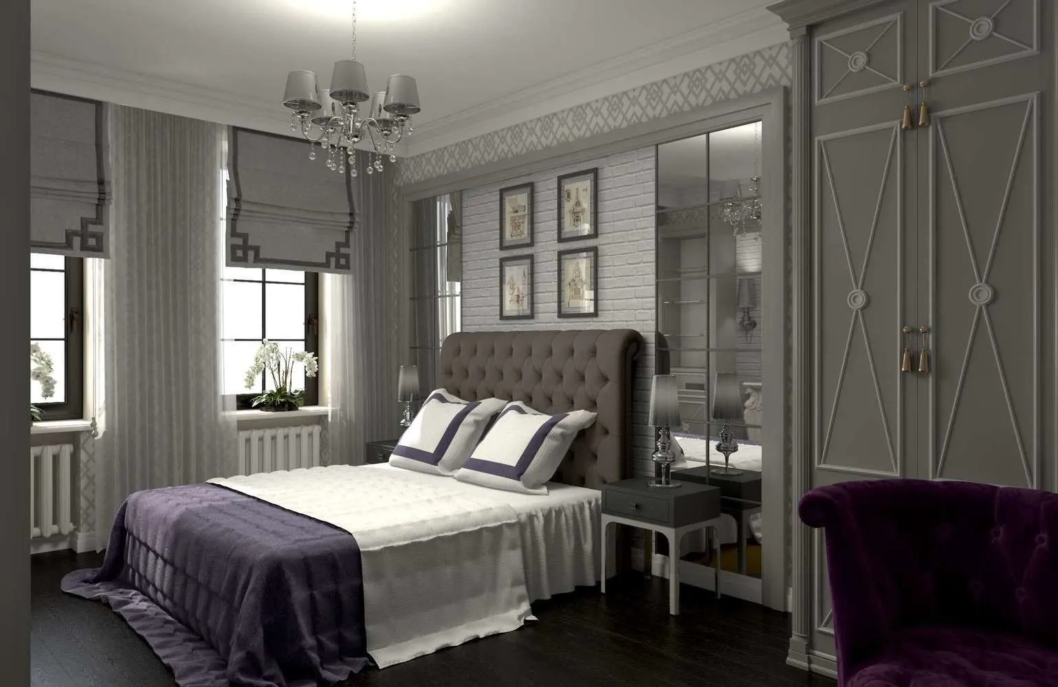 照片:古典风格卧室,技巧 – 我们网站上的照片