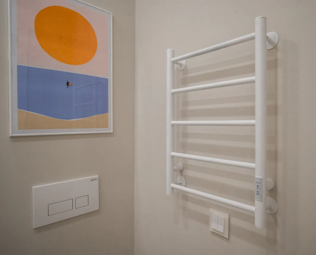 Photo : style moderne, Studio, Petite appartement, Appartement, Transformation, Saint-Pétersbourg, Immeuble en briques, 1 pièce, Moins de 40 mètres carrés, Polina Selskaya – Photo sur notre site