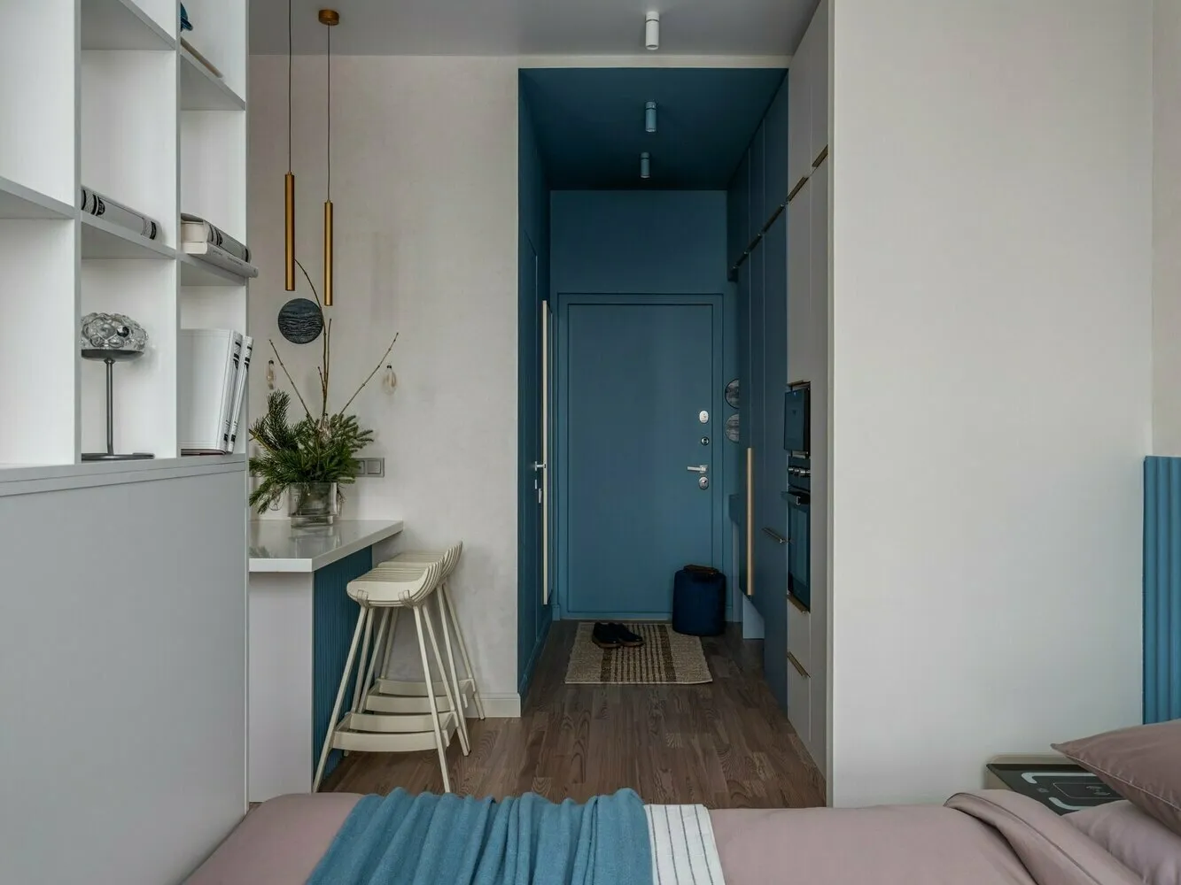 Foto: estilo , Apartamento, Estudio, Consejos, hasta 40 metros, Natalia Kalentieva – foto en nuestro sitio web