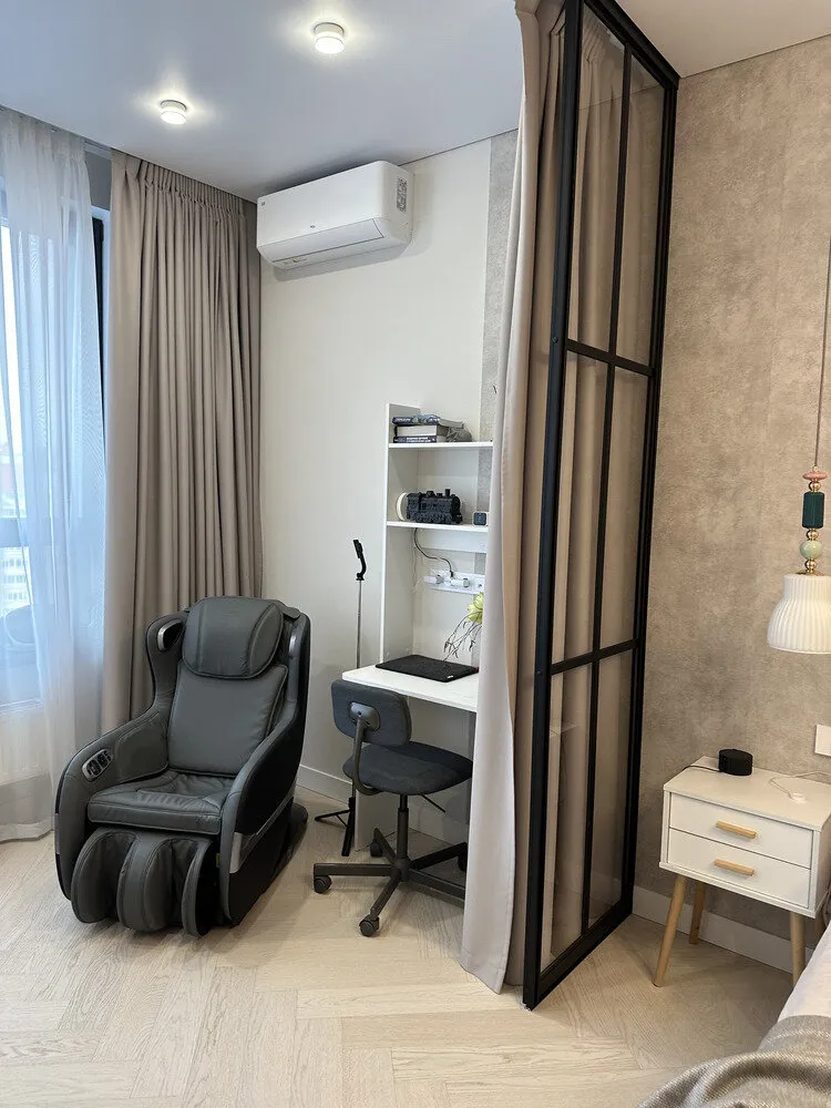 Foto: im Stil von , Modern, Wohnung, Moskau, Renovierung in der Praxis, 3 Zimmer, Über 90 Quadratmeter – Foto auf unserer Website