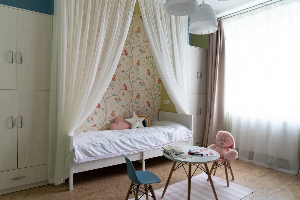 照片：现代风格儿童房，公寓，翻新，圣彼得堡，斯韦特兰娜·加夫里洛娃，整体建筑，3 室，60-90 平方米 – 照片在我们网站上