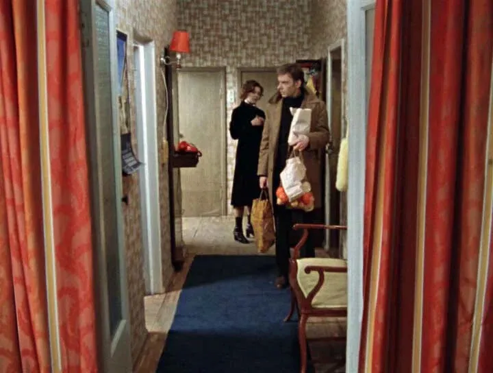 Cuadro de la película Moscú no llora, director Vladimir Menchov, Mosfilm, 1979