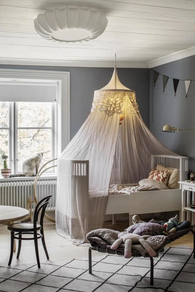 照片:儿童房普罗旺斯与乡村风格,折中主义,室内装饰,房屋,瑞典,复古,4人或更多,面积超过90平方米,旧房翻新 – 我们网站上的照片