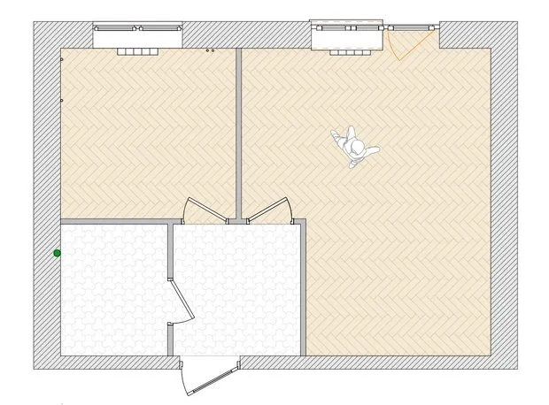 Foto: Planos en estilo , Apartamento pequeño – foto en nuestro sitio web