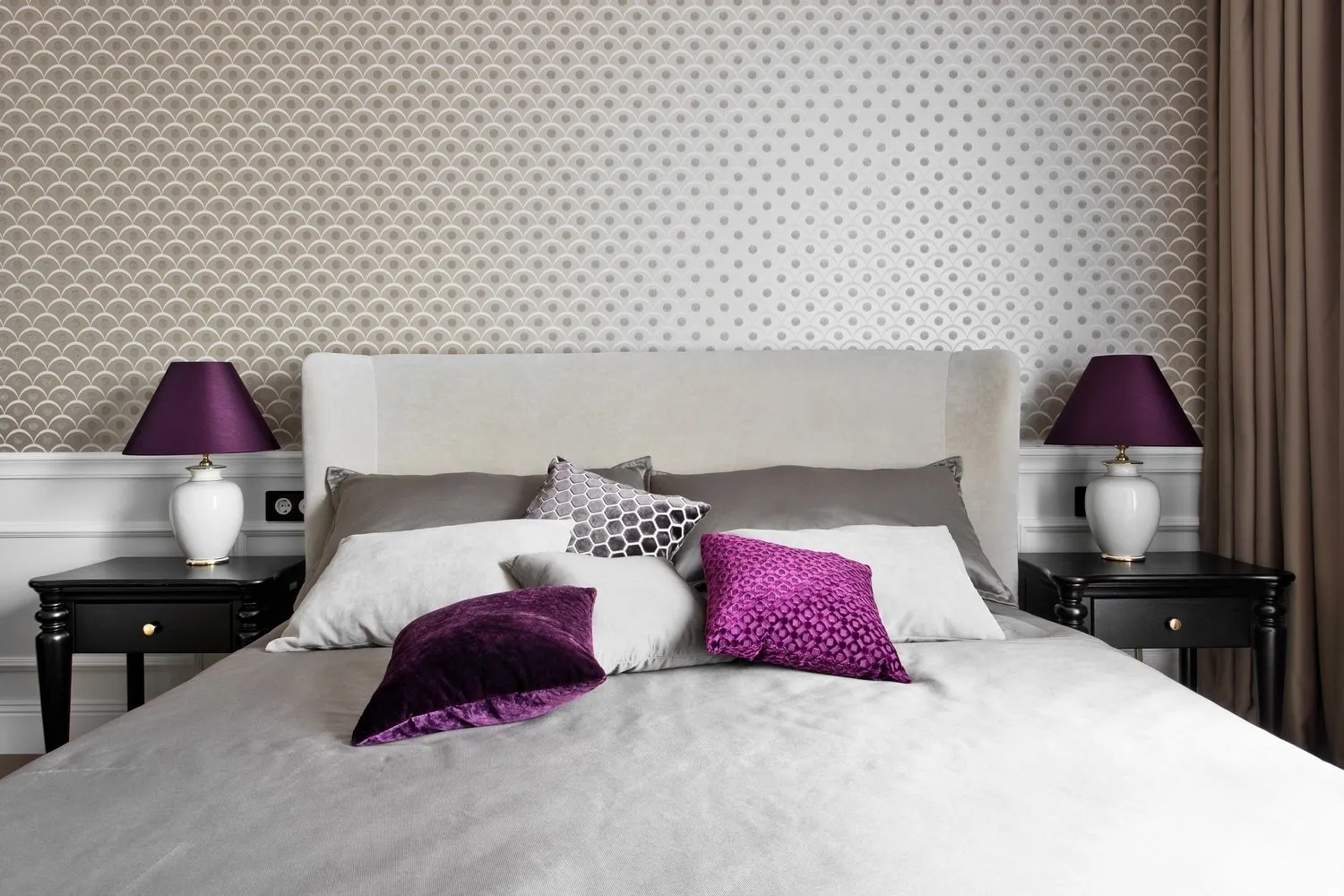 照片:现代风格卧室 – 我们网站上的照片