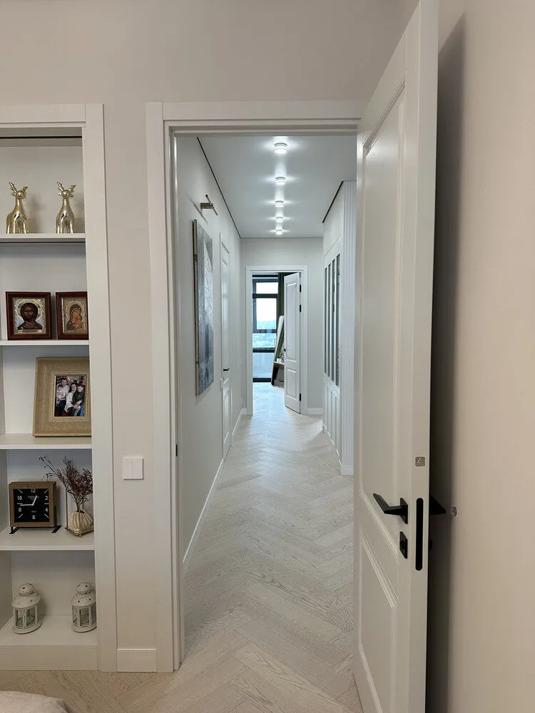 Foto: im Stil von , Modern, Wohnung, Moskau, Renovierung in der Praxis, 3 Zimmer, Über 90 Quadratmeter – Foto auf unserer Website