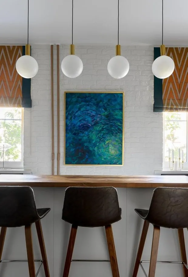 Foto: Cocina y comedor en estilo Moderno, Ecléctico, Apartamento pequeño – foto en nuestro sitio web