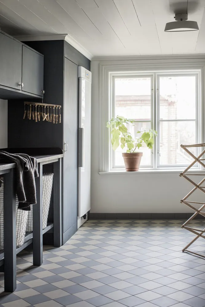 Foto: im Stil von , Eklecticismus, Interior Design, Haus, Schweden, Vintage, 4 oder mehr, Über 90 Quadratmeter, Umbau eines alten Hauses – Foto auf unserer Website