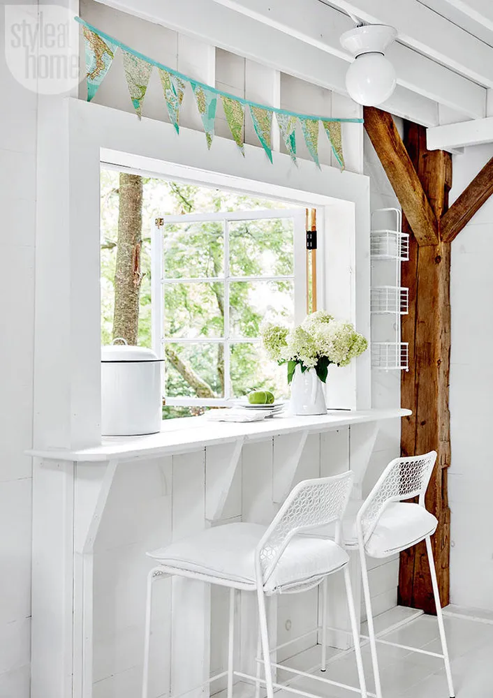 照片：时尚风格，加拿大，小屋，房屋与花园——我们网站上的照片