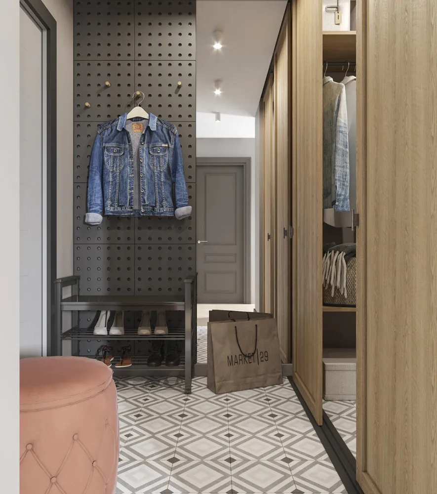 照片:现代风格走廊,指南,叶夫根尼娅·利卡索娃,设计妙招,奥莉亚·什利亚赫蒂娜,玛丽娜·诺维科娃,阿琳娜·埃雷明娜,娜塔莉亚·瑙莫娃,娜塔莉亚·戈卢博维奇,安娜·诺沃波尔采娃,VO Concept,Studio 57,波琳娜·斯捷潘诺娃 – 我们网站上的照片