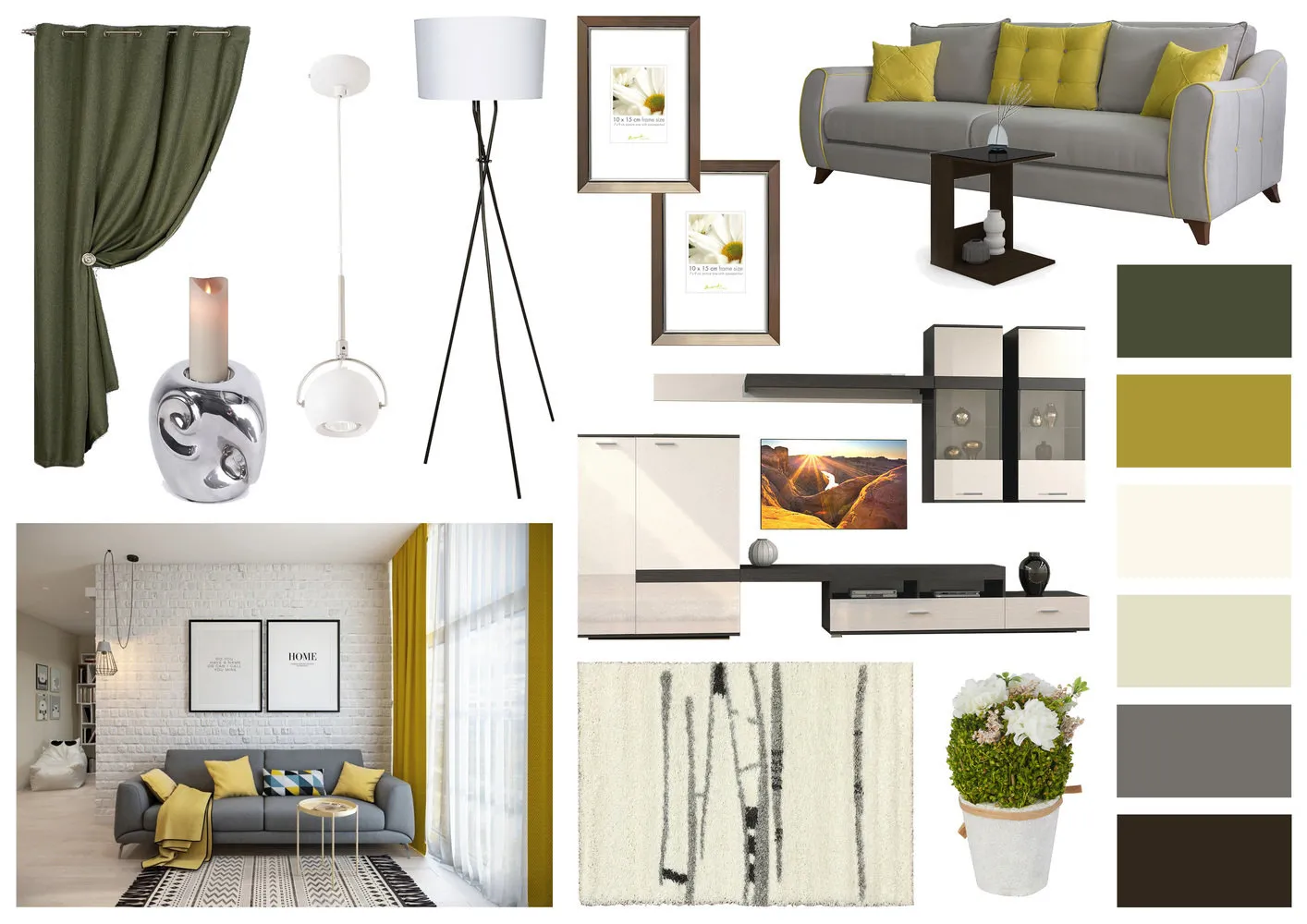 Zdjęcie: w stylu , Salon, Dekoracja wnętrza, HOFF, Meble i światło, HOFF, nowoczesny styl w wnętrzu, salon w stylu skandynawskim, Katarzyna Kazałowa – zdjęcie na naszej stronie