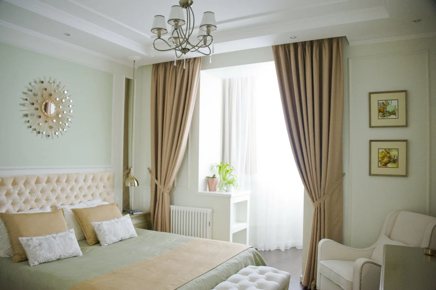 照片:北欧风格卧室、提示 – 我们网站上的照片