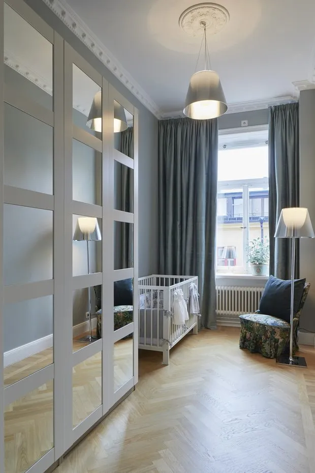 Photo: Children's Room in Classic, Modern Style, Interior Decoration, Apartment, 4 Rooms and More, Over 90 Square Meters – Photo on Our Website